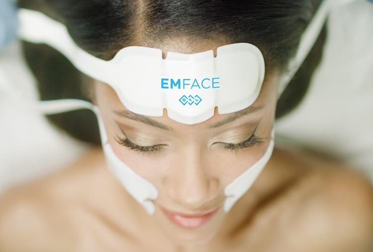 close up of emface technology on patient | facial aesthetics marysville wa