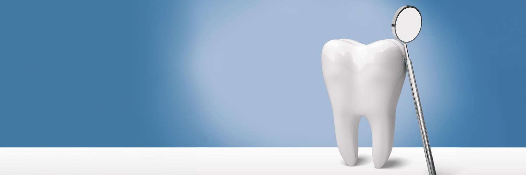 cartoon tooth with dental tool | dentist in marysville wa